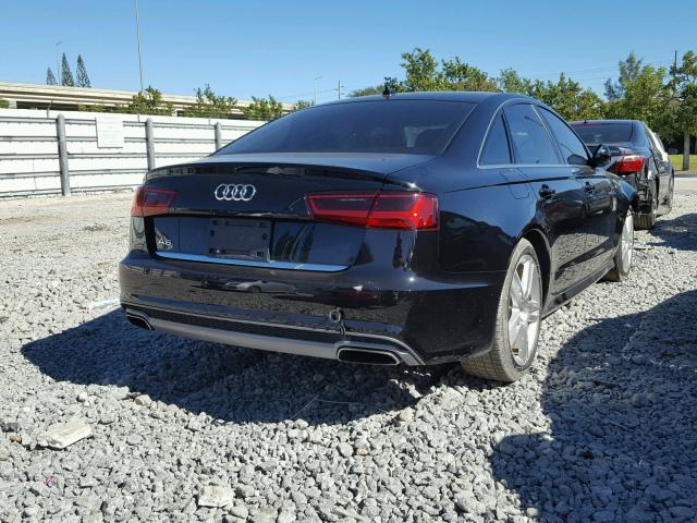 WAUCFAFC7GN007363 - 2016 AUDI A6 PREMIUM BLACK photo 4