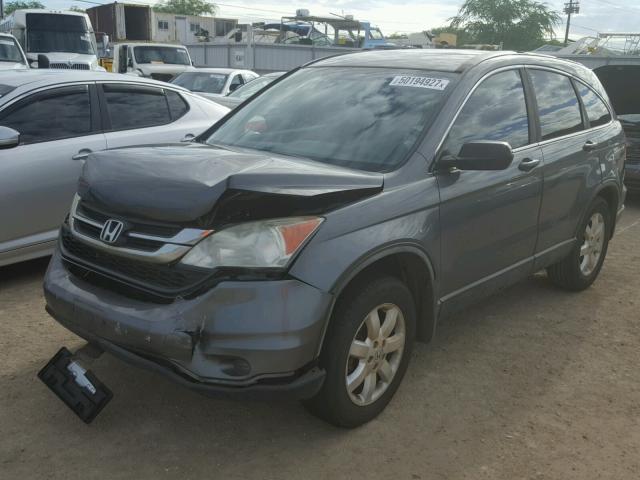 5J6RE3H4XBL013660 - 2011 HONDA CR-V SE CHARCOAL photo 2