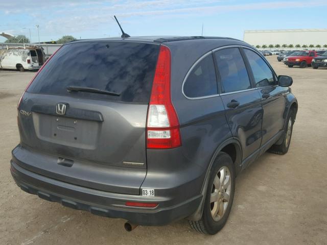 5J6RE3H4XBL013660 - 2011 HONDA CR-V SE CHARCOAL photo 4