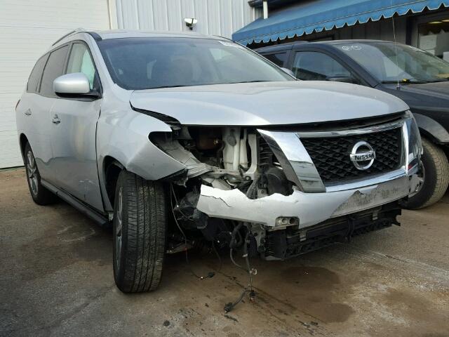 5N1AR2MM8DC646471 - 2013 NISSAN PATHFINDER SILVER photo 1