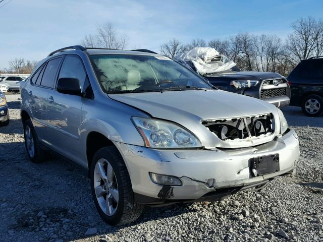 JTJHA31U240047634 - 2004 LEXUS RX 330 SILVER photo 1