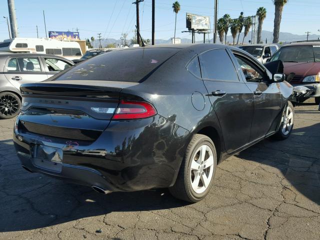 1C3CDFBB0FD301909 - 2015 DODGE DART SXT BLACK photo 4