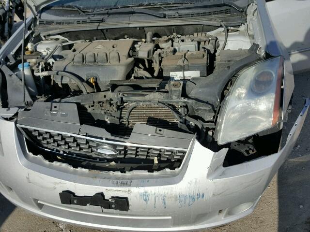 3N1AB61EX8L641945 - 2008 NISSAN SENTRA 2.0 SILVER photo 7