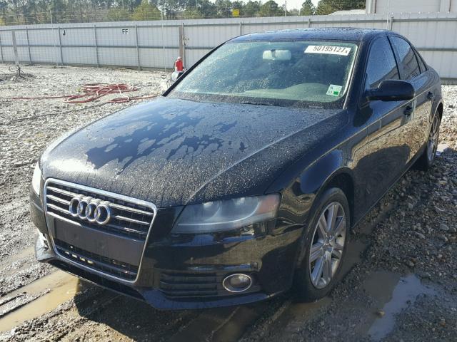 WAUBFAFL8AN069194 - 2010 AUDI A4 PREMIUM BLACK photo 2