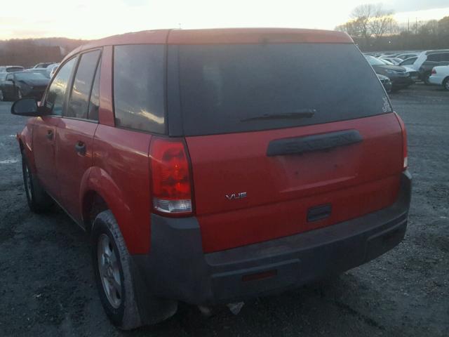 5GZCZ23D74S849998 - 2004 SATURN VUE RED photo 3