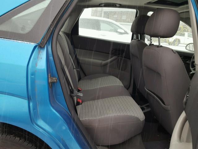 1FAHP34N87W207576 - 2007 FORD FOCUS ZX4 BLUE photo 6