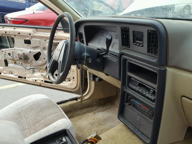 1FABP4635GH124019 - 1986 FORD THUNDERBIR TAN photo 9