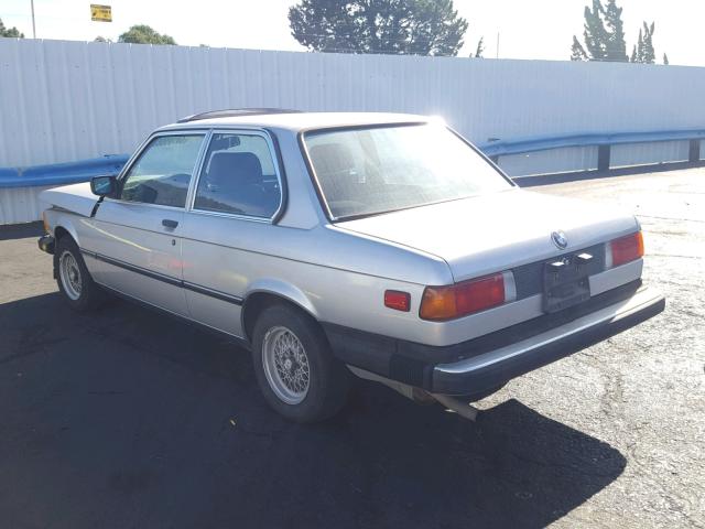 7154527 - 1980 BMW 3 SERIES SILVER photo 3