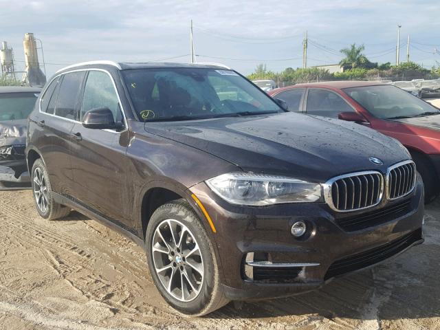 5UXKR2C57J0Z16045 - 2018 BMW X5 SDRIVE3 Braun Foto 1