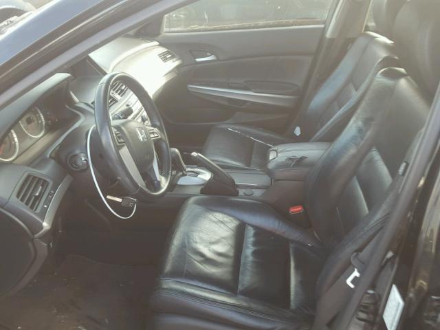 JHMCP26898C003215 - 2008 HONDA ACCORD EXL BLACK photo 5