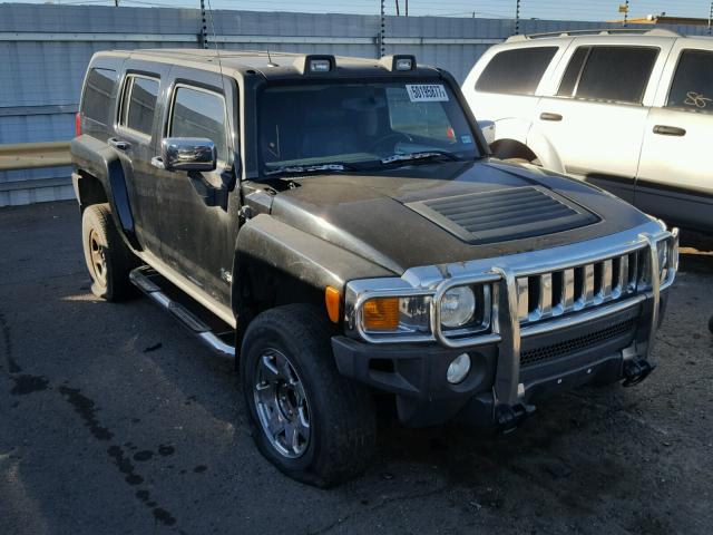 5GTDN13EX78102913 - 2007 HUMMER H3 BLACK photo 1