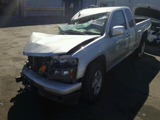 1GCESCF99C8139735 - 2012 CHEVROLET COLORADO L SILVER photo 2