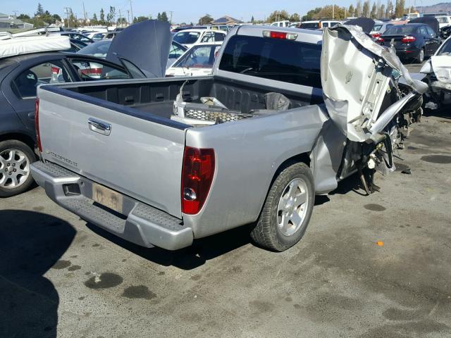 1GCESCF99C8139735 - 2012 CHEVROLET COLORADO L SILVER photo 4