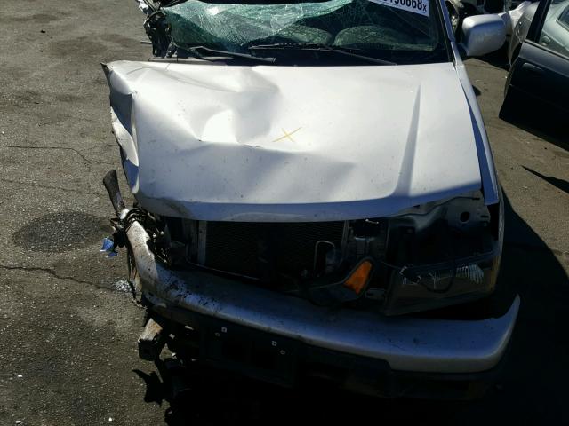 1GCESCF99C8139735 - 2012 CHEVROLET COLORADO L SILVER photo 7