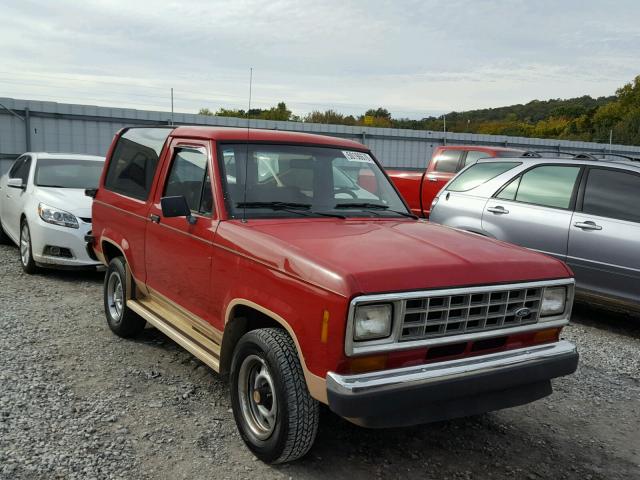 1FMCU12T4JUA60660 - 1988 FORD BRONCO II RED photo 1