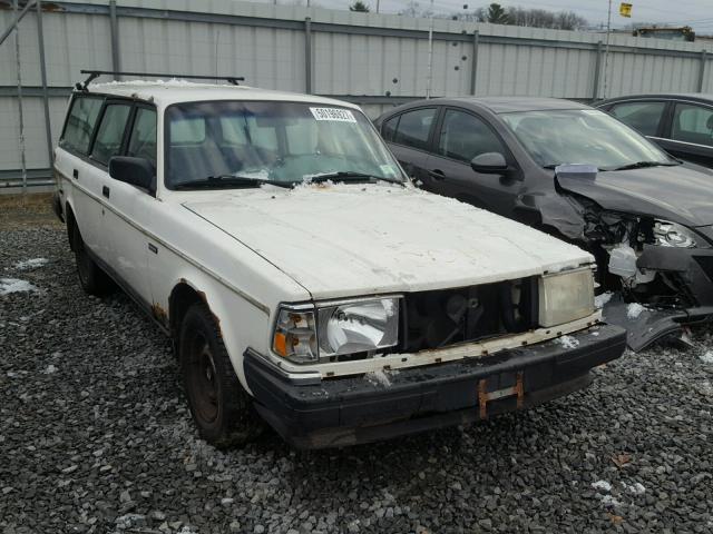 YV1AW8800P1950864 - 1993 VOLVO 240 WHITE photo 1