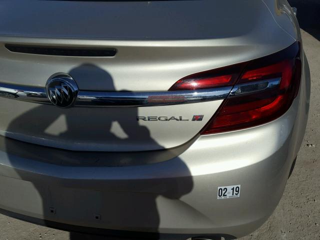 2G4GK5EX1G9157351 - 2016 BUICK REGAL 金色 照片 9
