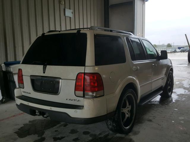 5LMEU68H64ZJ01237 - 2004 LINCOLN AVIATOR 奶油色 照片 4