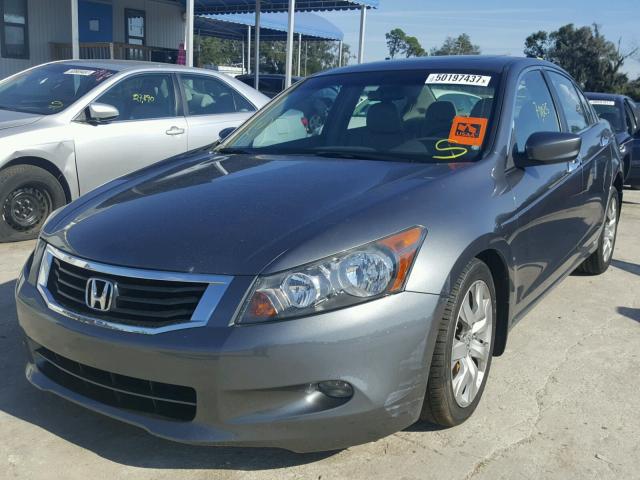 1HGCP36868A058354 - 2008 HONDA ACCORD EXL GRAY photo 2