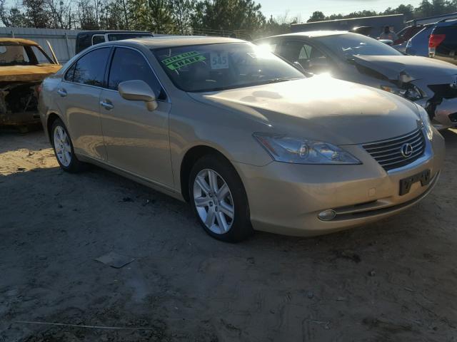 JTHBJ46G972030595 - 2007 LEXUS ES 350 TAN photo 1