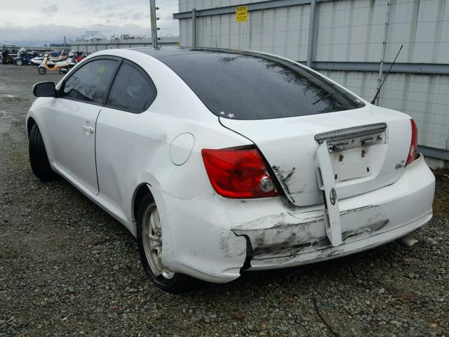 JTKDE167860074698 - 2006 TOYOTA SCION TC 白色 照片 3