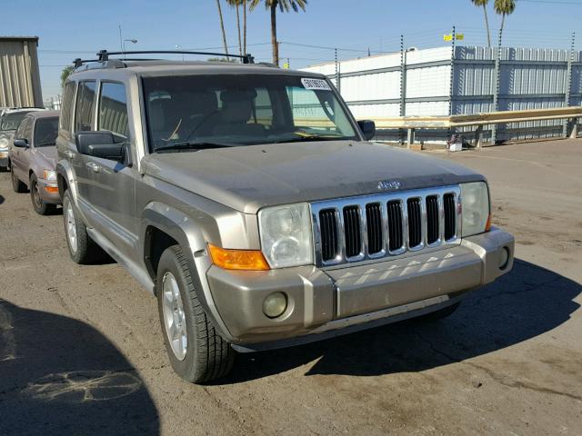 1J8HG58286C293406 - 2006 JEEP COMMANDER GRAY photo 1