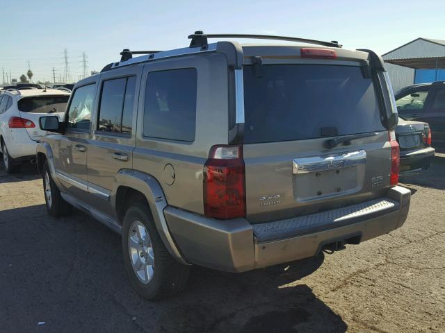 1J8HG58286C293406 - 2006 JEEP COMMANDER GRAY photo 3