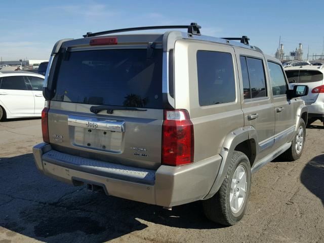 1J8HG58286C293406 - 2006 JEEP COMMANDER GRAY photo 4