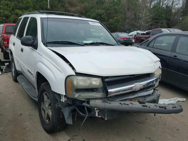 1GNDS13S232204362 - 2003 CHEVROLET TRAILBLAZE WHITE photo 1