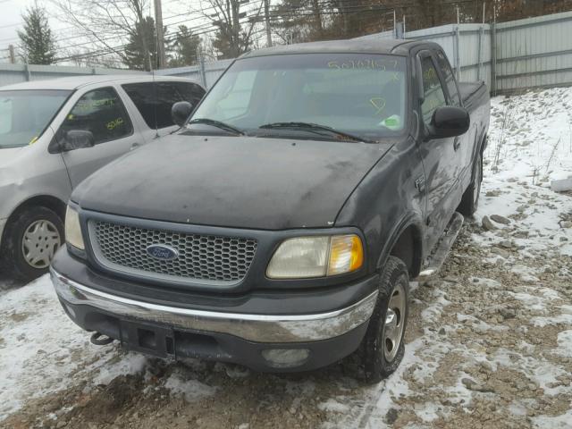 2FTRX18L9XCA69473 - 1999 FORD F150 Niebieski zdjęcie 2
