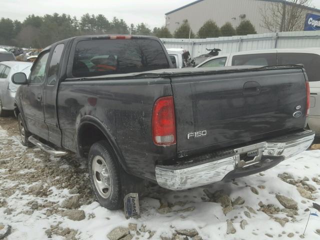 2FTRX18L9XCA69473 - 1999 FORD F150 Niebieski zdjęcie 3