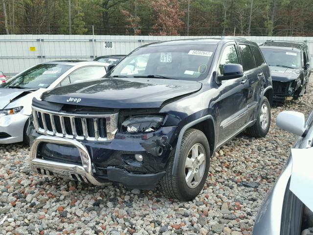 1J4RR4GG1BC656629 - 2011 JEEP GRAND CHER BLUE photo 2