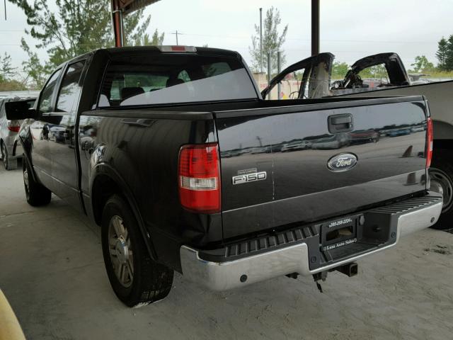 1FTPW12V76KD97442 - 2006 FORD F150 SUPER BLACK photo 3