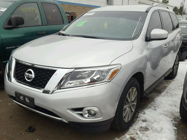 5N1AR2MM3GC645572 - 2016 NISSAN PATHFINDER GRAY photo 2