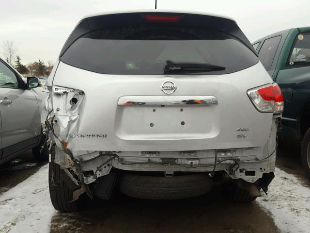 5N1AR2MM3GC645572 - 2016 NISSAN PATHFINDER GRAY photo 9