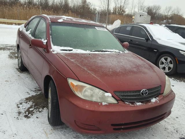 4T1BE32K42U061059 - 2002 TOYOTA CAMRY LE ბურგუნდია ფოტო 1