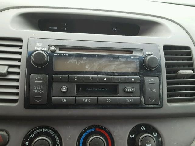 4T1BE32K42U061059 - 2002 TOYOTA CAMRY LE ბურგუნდია ფოტო 9