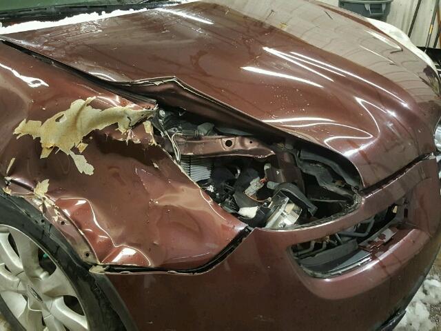 4S4WX83C064431462 - 2006 SUBARU B9 TRIBECA BROWN photo 9