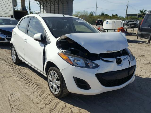 JM1DE1KY1E0184044 - 2014 MAZDA MAZDA2 SPO WHITE photo 1