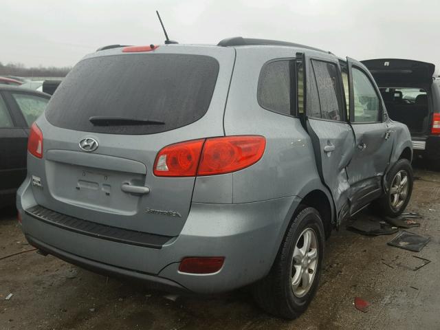 5NMSG13D68H197552 - 2008 HYUNDAI SANTA FE G GRAY photo 4