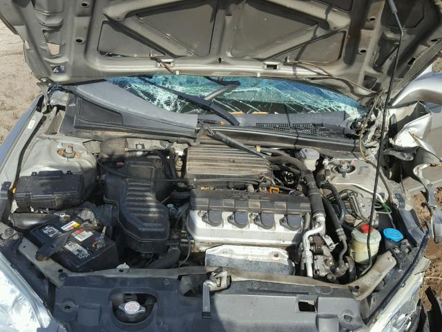 2HGES26814H609898 - 2004 HONDA CIVIC EX Bej foto 7