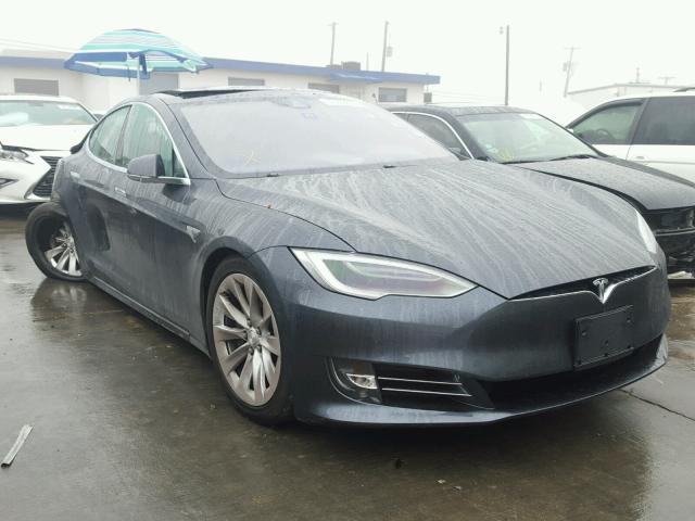 5YJSA1E12GF136896 - 2016 TESLA MODEL S BLUE photo 1