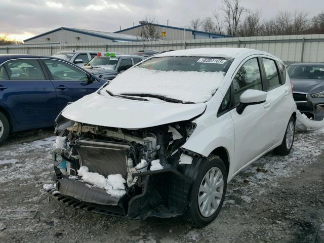 3N1CE2CP1GL364365 - 2016 NISSAN VERSA NOTE WHITE photo 2