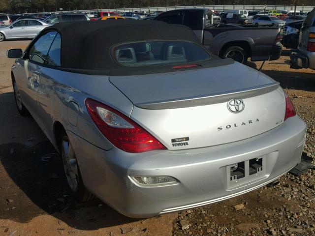 4T1FA38P88U140310 - 2008 TOYOTA CAMRY SOLA SILVER photo 3