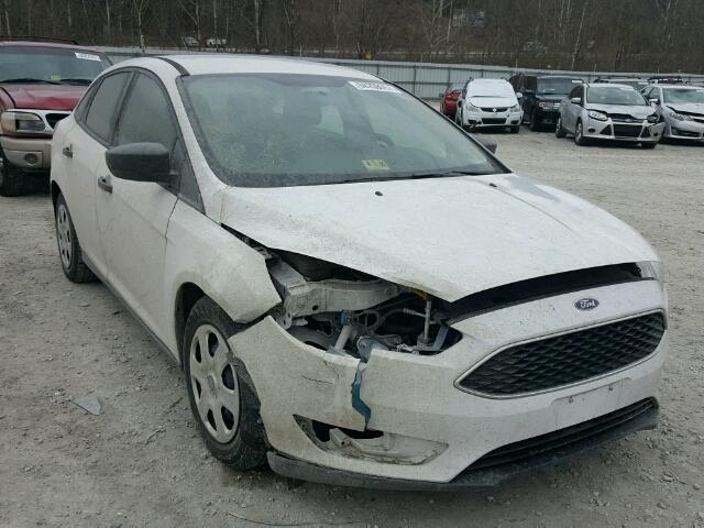 1FADP3E27FL298018 - 2015 FORD FOCUS S WHITE photo 1