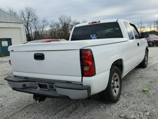 1GCEC19X45Z290295 - 2005 CHEVROLET SILVERADO WHITE photo 4