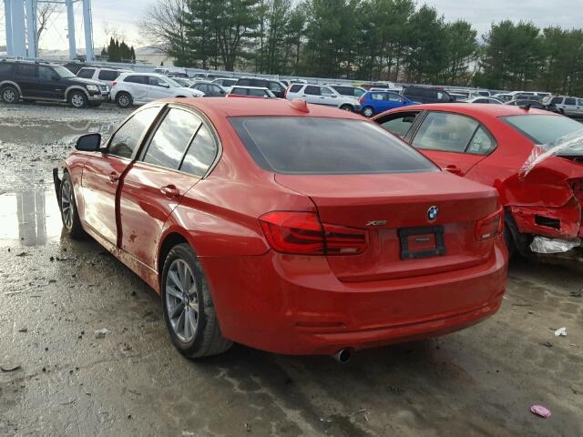 WBA8E5G50GNU21276 - 2016 BMW 320 XI RED photo 3