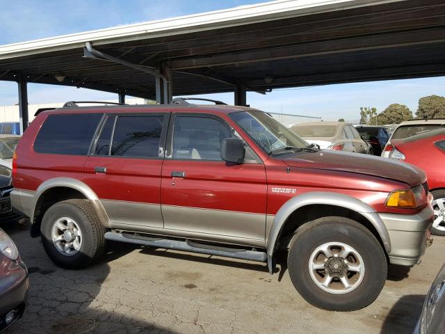 JA4LS31H2XP023790 - 1999 MITSUBISHI MONTERO SP MAROON photo 9