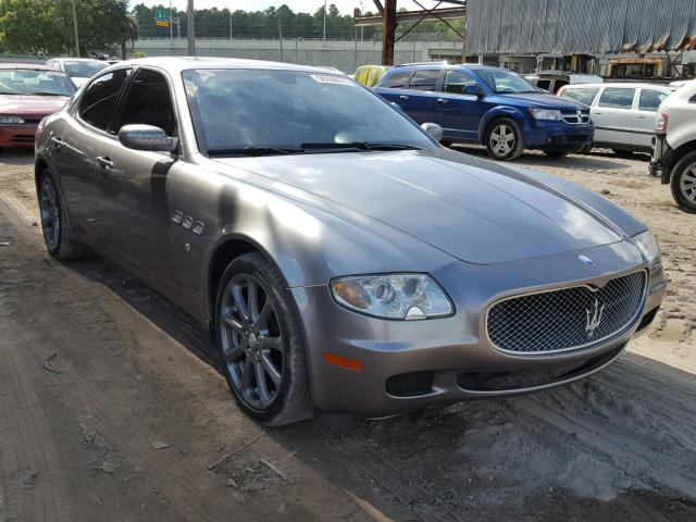 ZAMCE39A960023633 - 2006 MASERATI QUATTROPOR SILVER photo 1