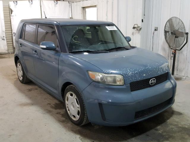 JTLKE50E181021923 - 2008 TOYOTA SCION XB TEAL photo 1